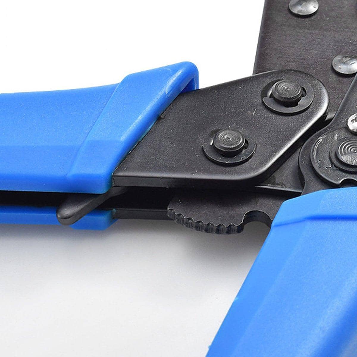 Non-Insulated Electrical Ferrule Ratchet Crimping Tool, Wire Cable Crimper Plier - view 4