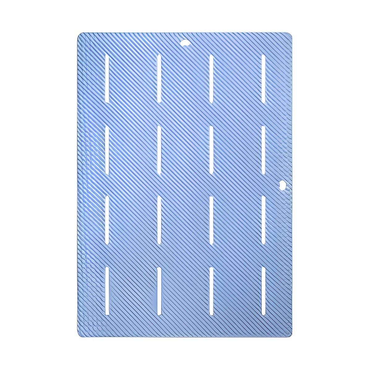 Non-Slip Bathroom Shower Mat, 60 x 85 cm - Light Blue