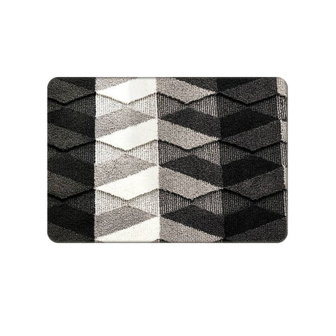Non-Slip Entryway Mat, 60 x 90 cm - Black