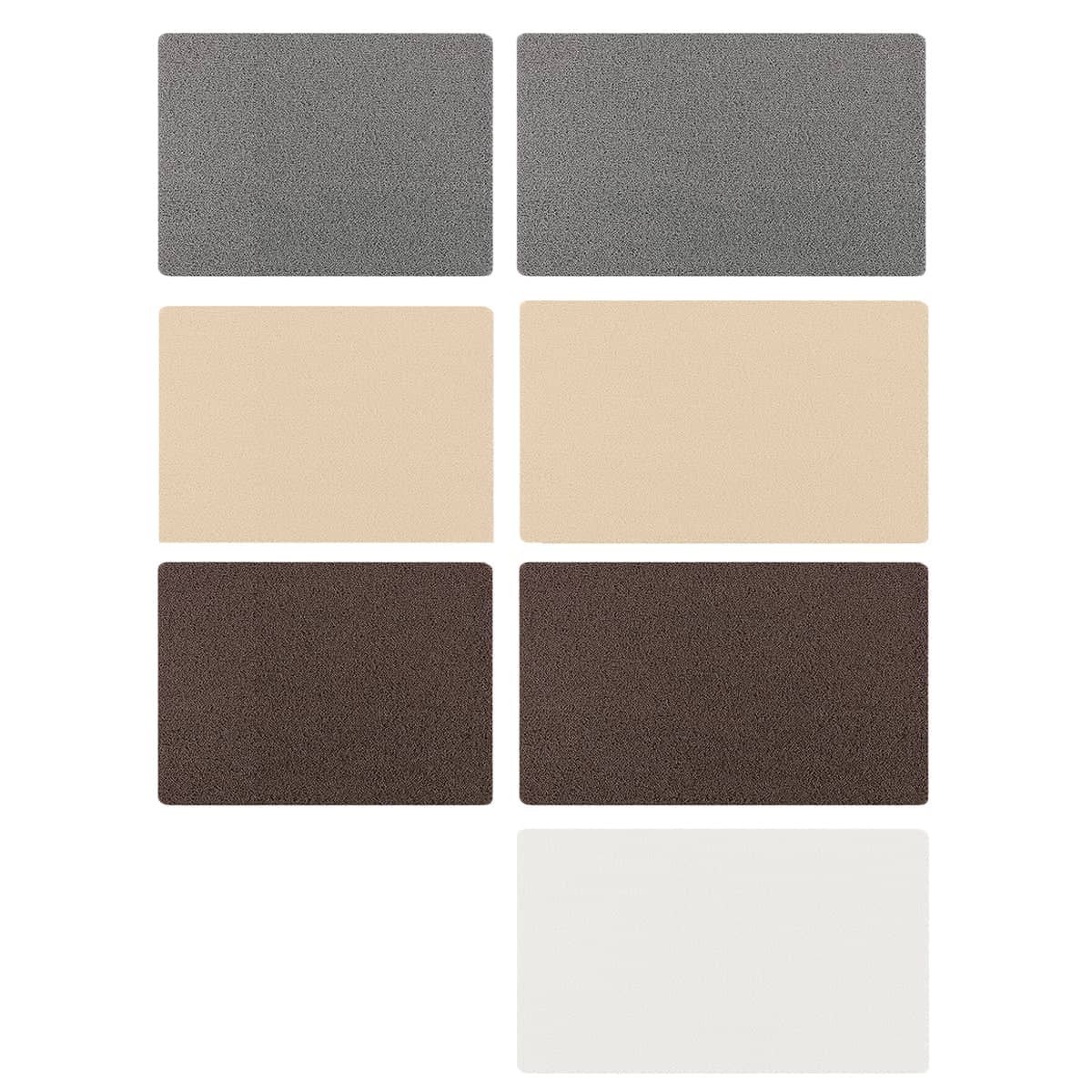 Non-Slip Shower Mat in PVC - Beige, 45 x 75 cm - view 3