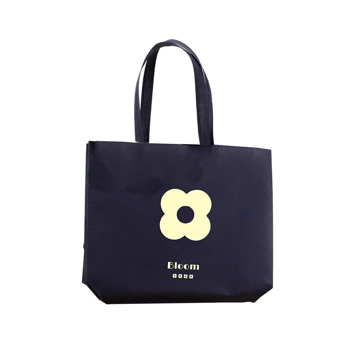 Non-Woven Reusable Tote Bags, Pack of 25 - Flower, 25 x 35 x 10 cm