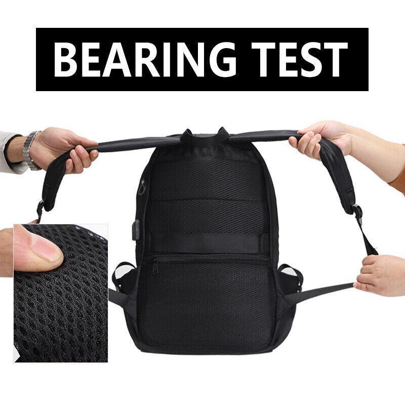 Nylon Laptop Backpack 28 x 14 x 45 cm - Red - view 4