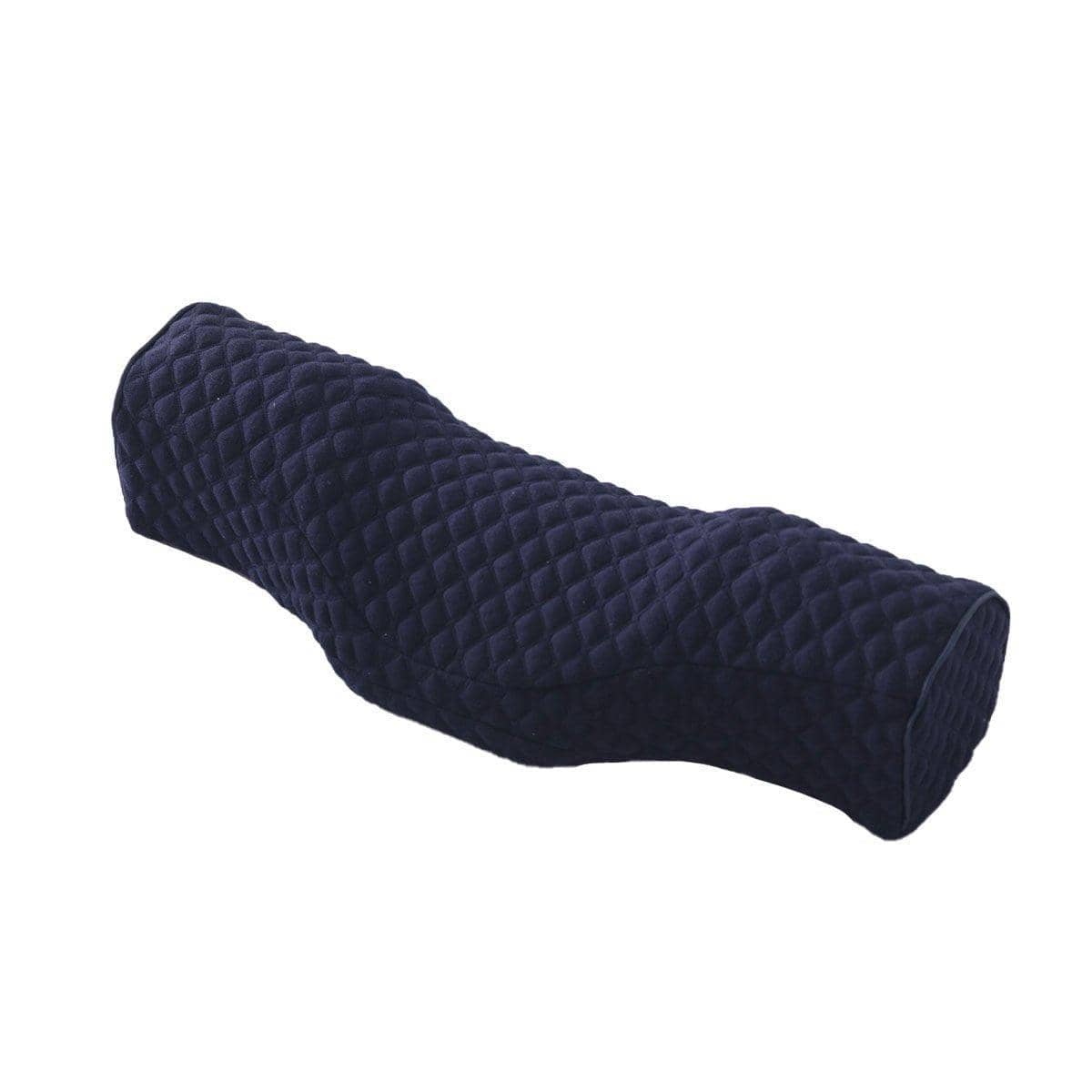 Orthopaedic Memory Foam Cervical Neck Pillow, Slow Rebound - Navy