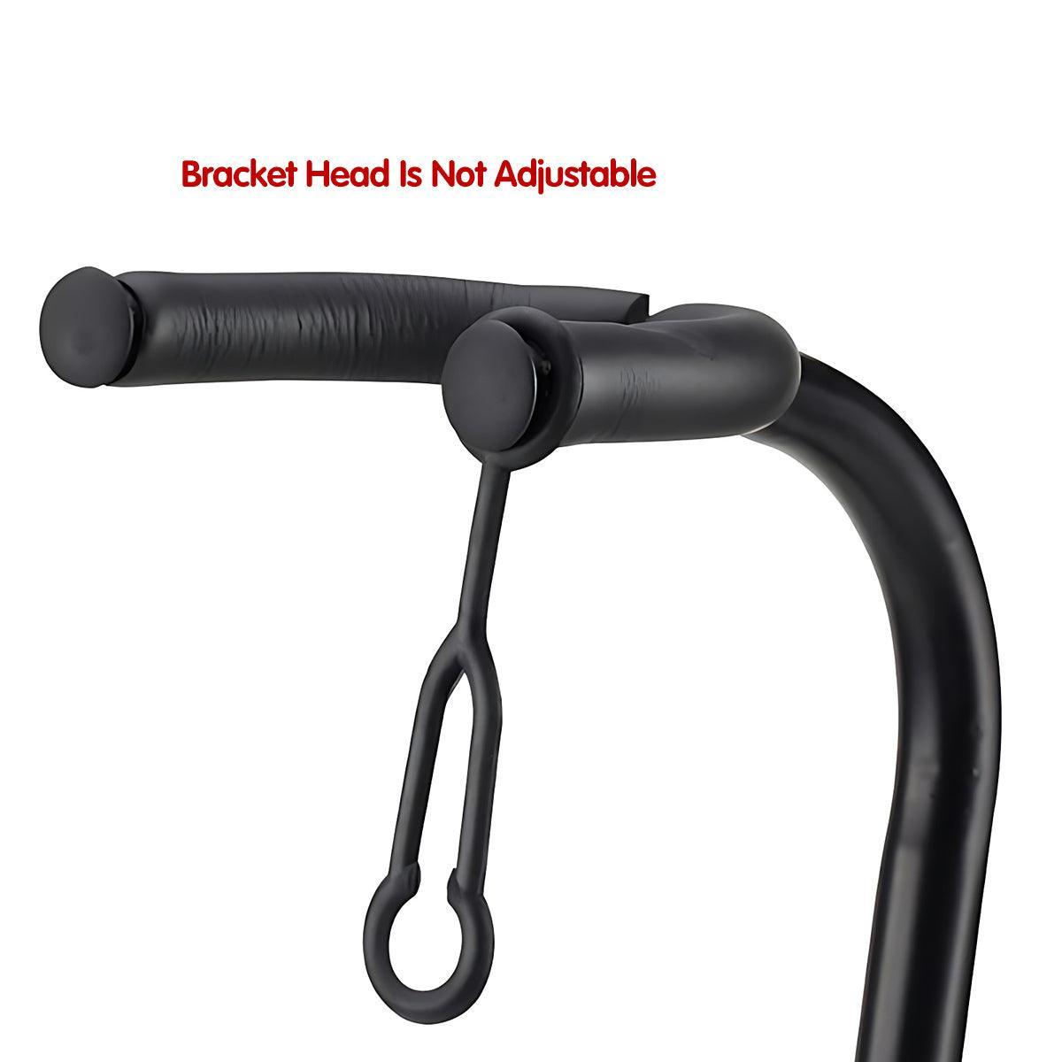 Padded Guitar Stand Tripod Floor Rack for Electric, Acoustic and Bass Guitars - view 5