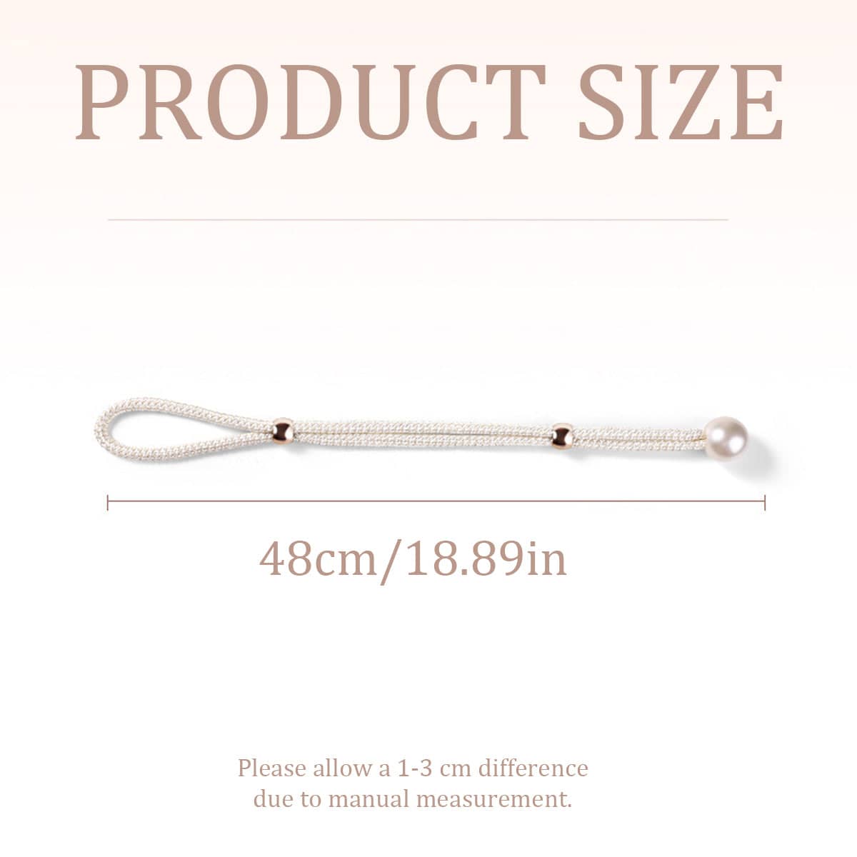 Pearl Curtain Tiebacks Strap Set 3 Pairs Decorative Buckle Holder - White - view 4