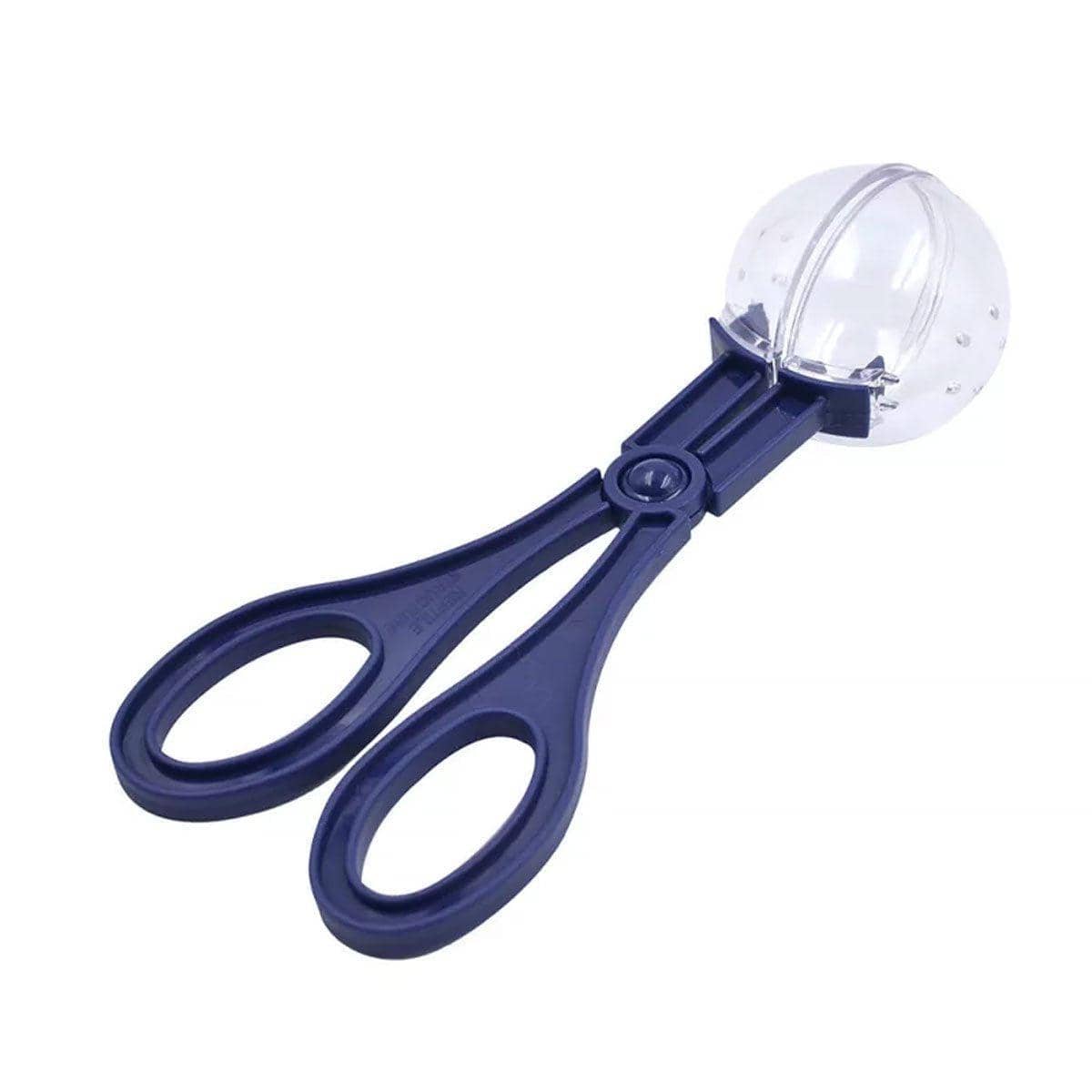 Pet Insect Catching Clip and Stool Clearing Tool for Reptiles - Blue - view 2