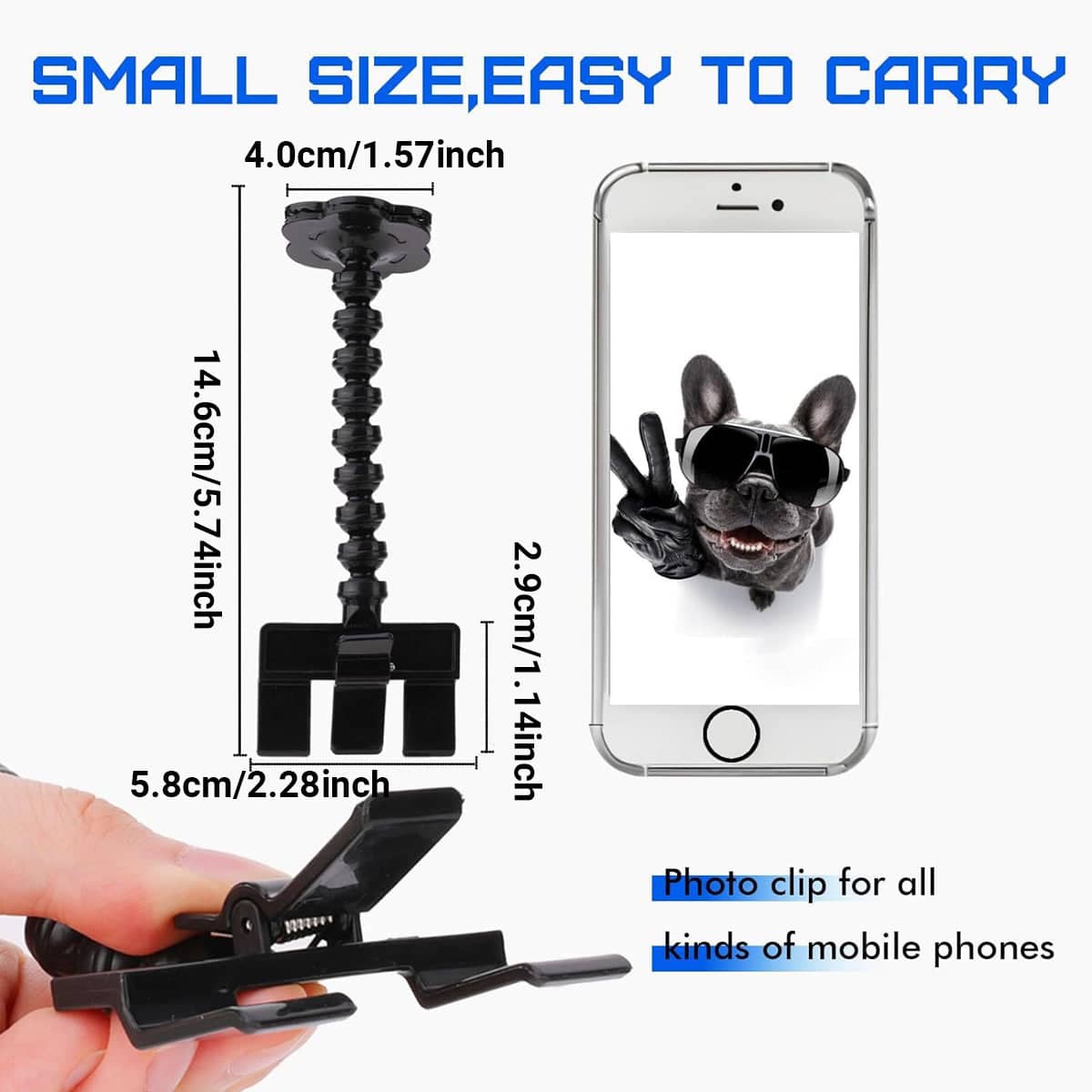 Pet Selfie Stick for Dog and Cat Phone Camera Holder - view 3