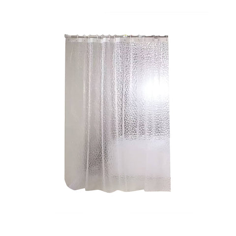 PEVA Shower Curtain - Clear, 180 x 180cm