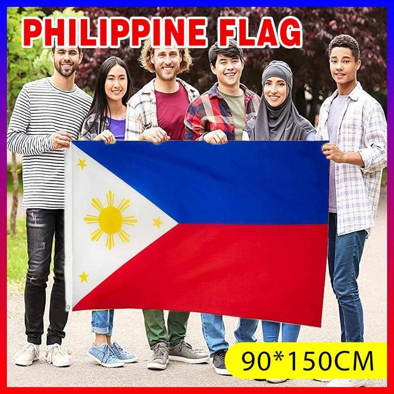 Philippines National Flag - 90 x 150 cm Polyester with Metal Grommets