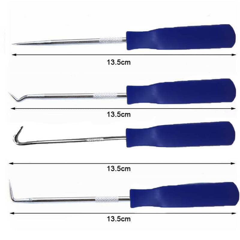 Pick and Hook Tool Set for O-Rings and Automotive Repairs, Set of 4 - view 5