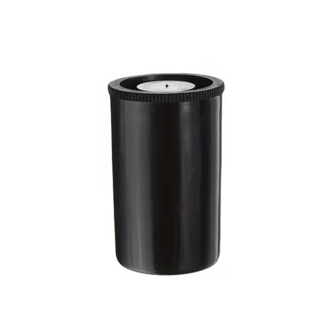 Plastic 35mm Film Canister Storage Tubes 33 x 53 mm, Pack of 20 - Black