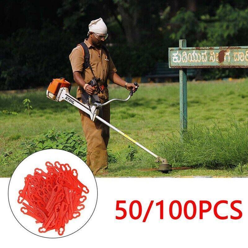Plastic Grass Trimmer Replacement Blades - 100 Pieces - view 13