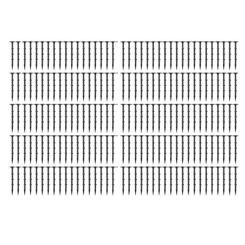 Plastic Ground Pegs for Weed Mat and Turf, 11 cm - Pack of 200