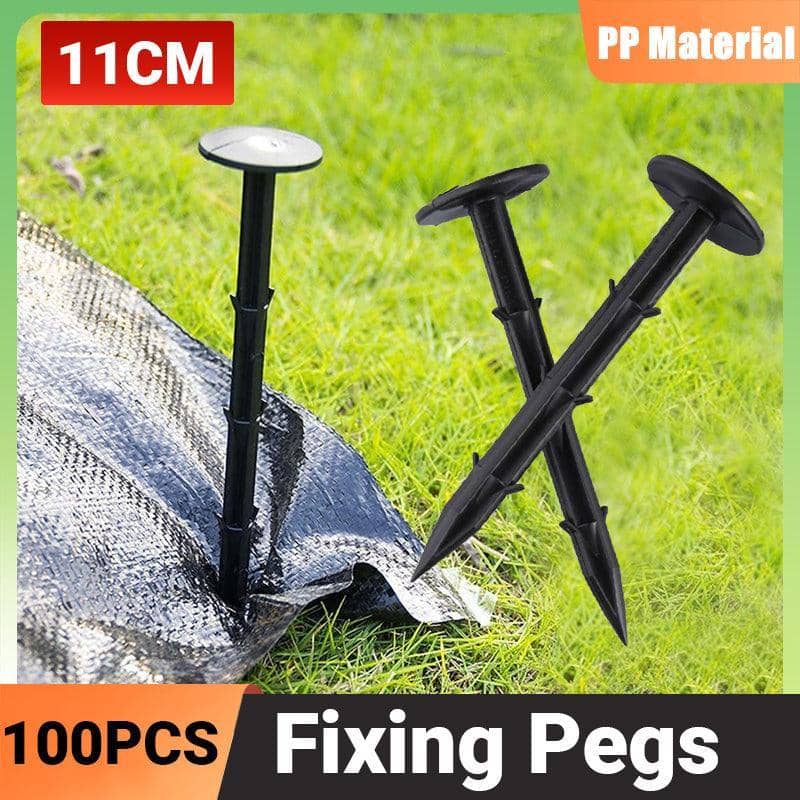 Plastic Ground Pegs for Weed Mat and Turf, 11 cm - Pack of 200 - view 2