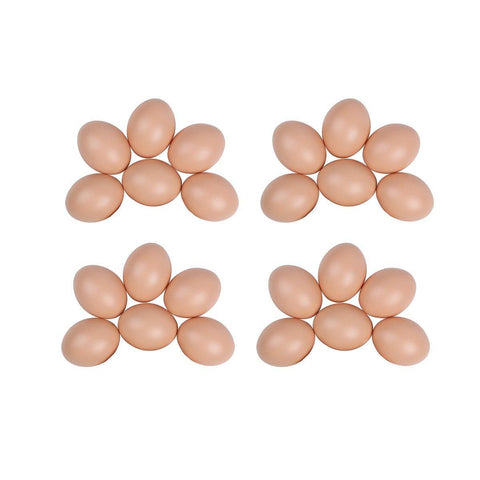 Plastic Painting Eggs for DIY Craft - Pack of 24