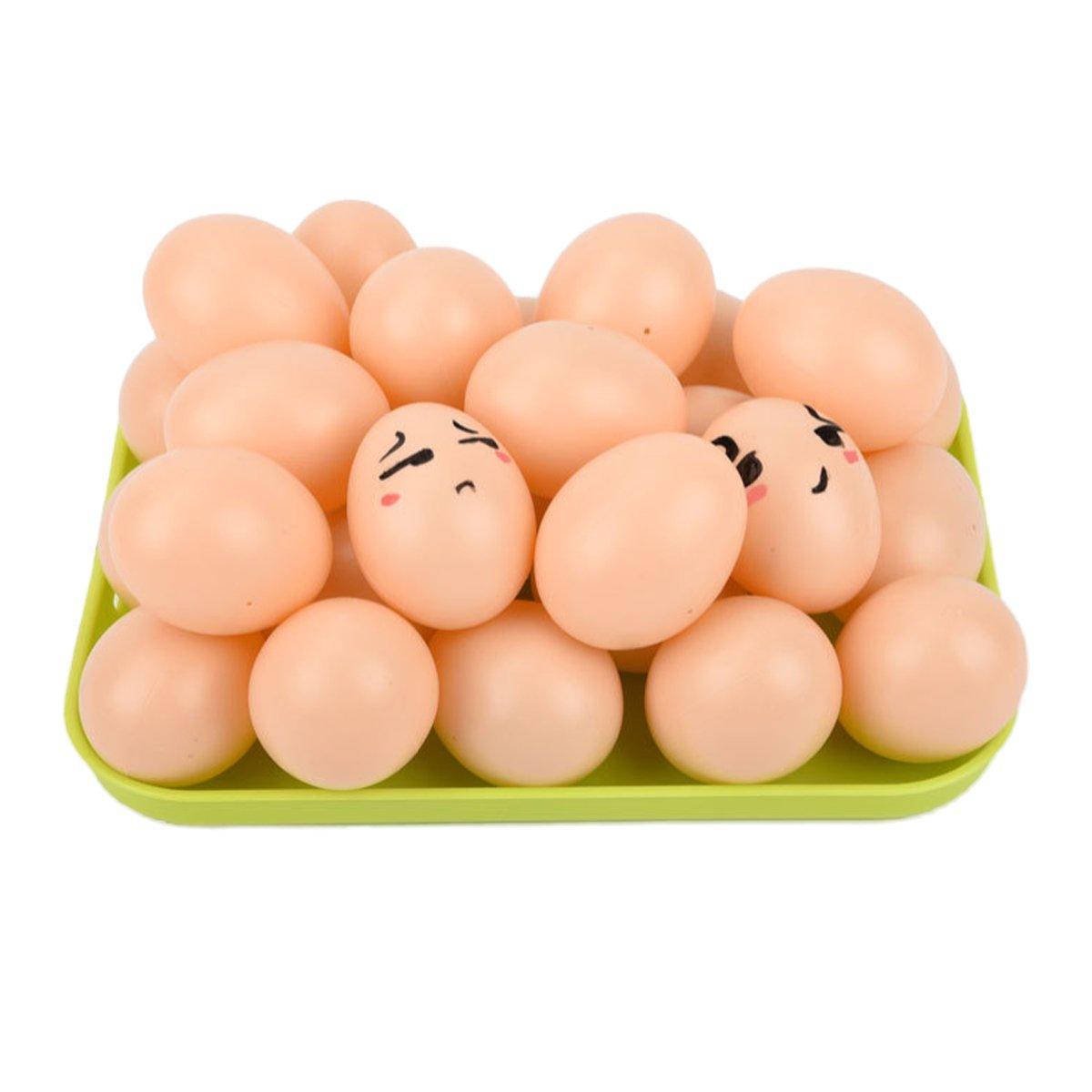Plastic Painting Eggs for DIY Craft - Pack of 6 - view 8
