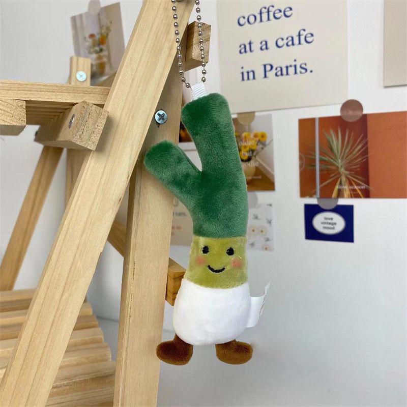 Plush Vegetable Keychain Soft Stuffed Toy Keyring - Bamboo Shoots - view 12