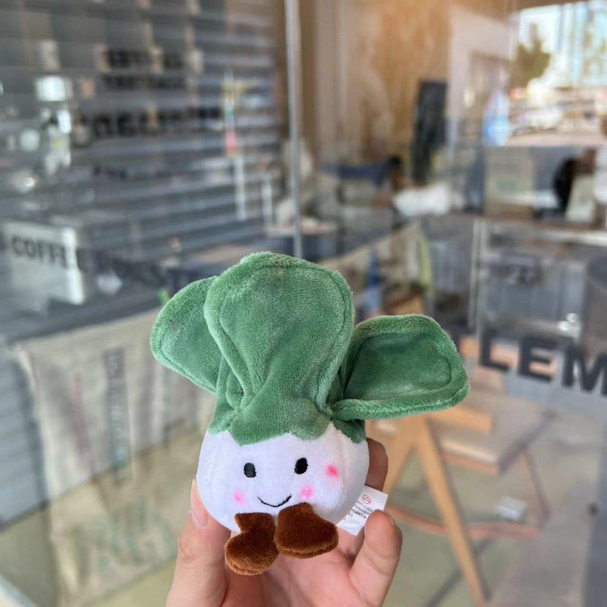 Plush Vegetable Keychain Soft Stuffed Toy Keyring - Brocoli - view 14
