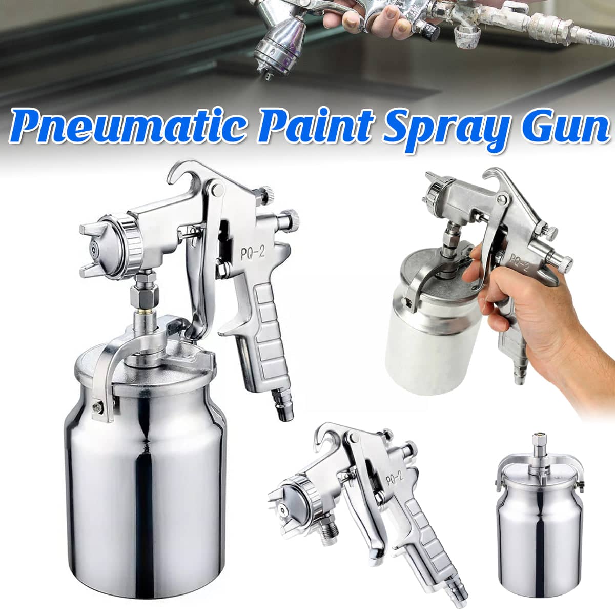 Pneumatic Paint Spray Gun for Car and DIY Painting, Air Sprayer