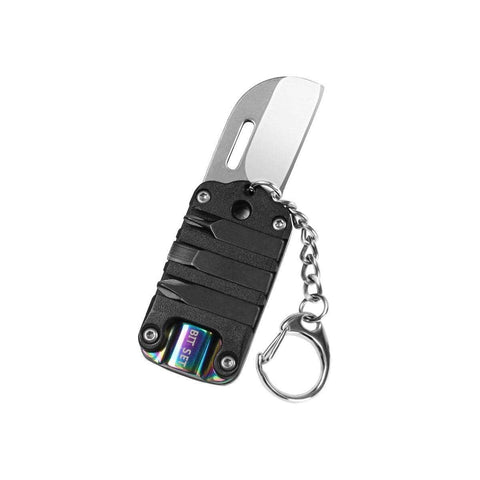 Pocket Knife 3-In-1 Stainless Steel Combination Tool - Multicolour