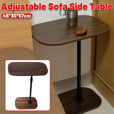 Portable Small Coffee Table with Wheels for Living Room