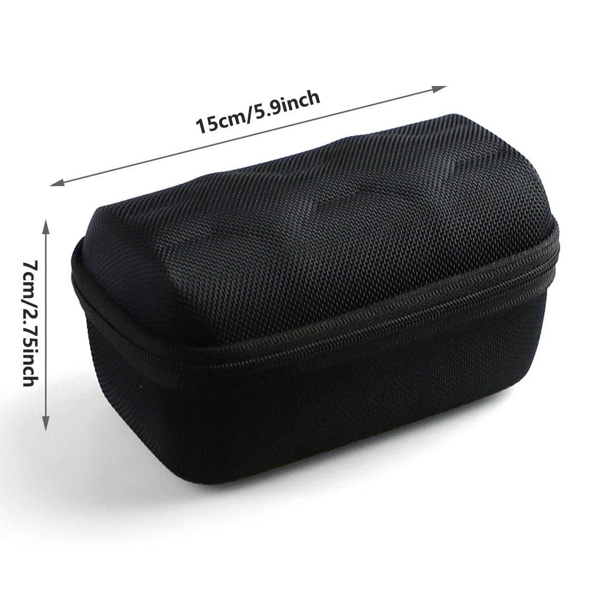 Portable Watch Organiser Travel Case for Two Watches - Black - view 3