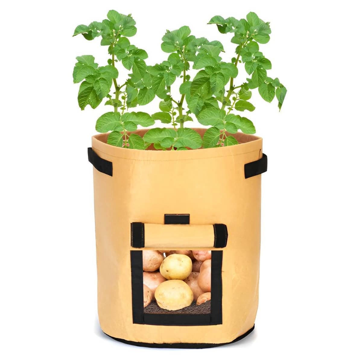 Potato Grow Bag 10 Gallon, 35 x 40 cm - Brown - view 3