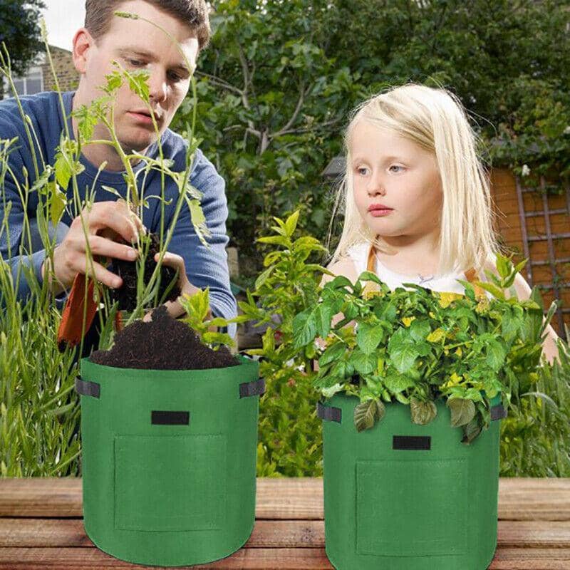 Potato Grow Bag 10 Gallon, 35 x 40 cm - Brown - view 4