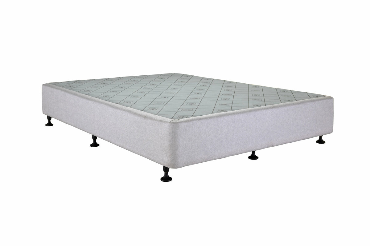 Sealy Long Single Endurance Base - Flannel Flower Fabric, DuraFlex Modules, Made in Australia - 701650