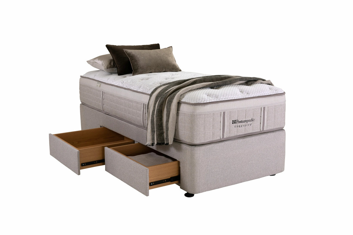 Sealy Posturepedic Sophia Flex Plush Long Single Mattress - 3 Stage Titanium RestSUPPORT - 735562