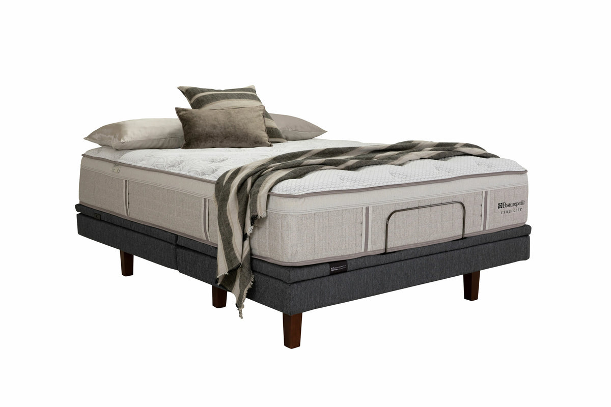 Sealy Posturepedic Sophia Flex Plush Queen Mattress - ComfortCore Plus - Wool Fibre Blend - 735565