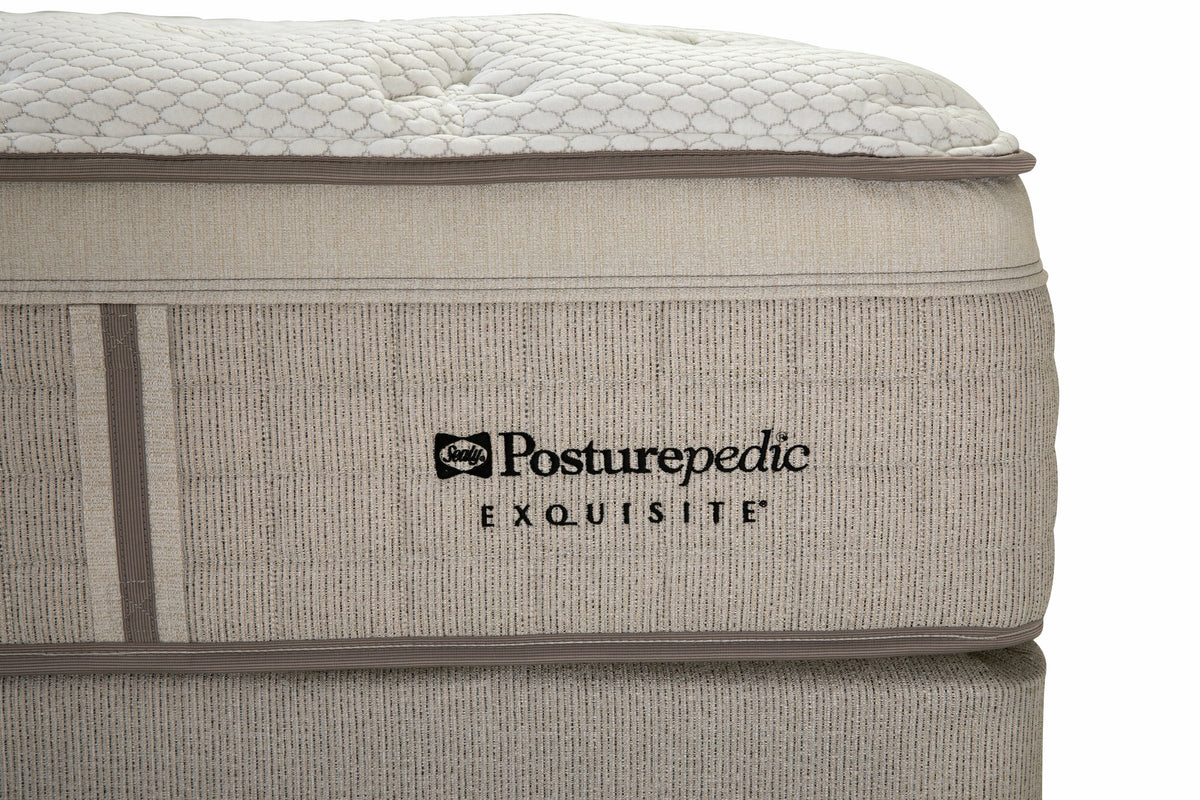 Sealy Posturepedic Sophia Flex Plush Queen Mattress - ComfortCore Plus - Wool Fibre Blend - 735565