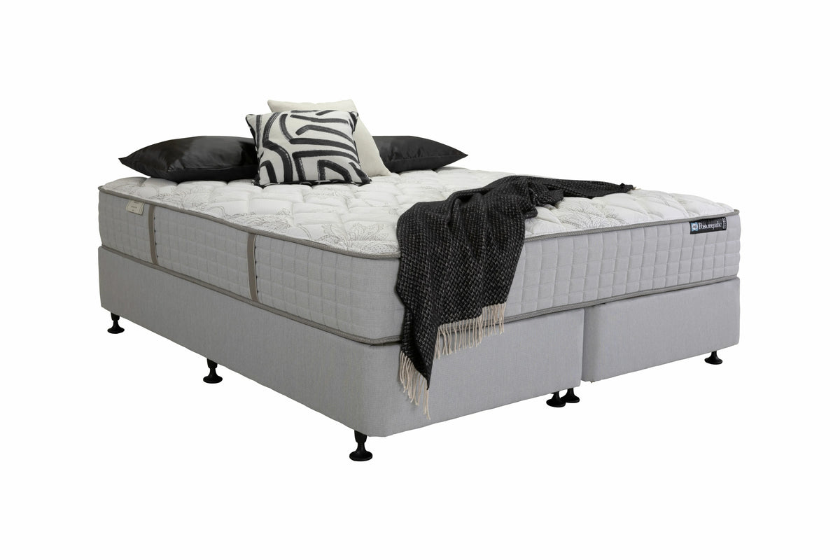Sealy Posturepedic Summer Flex Firm Super King Mattress - Titanium AlignSupport, Firm Foam - 735598