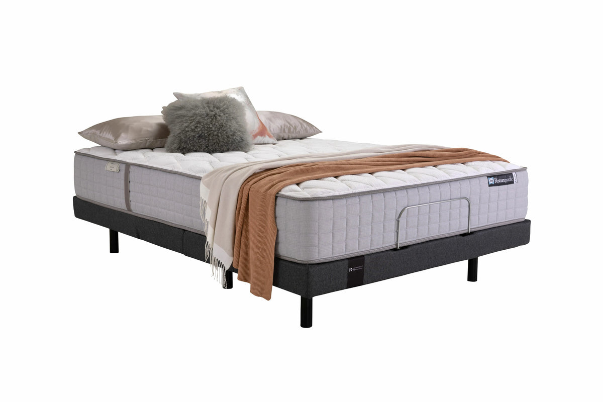 Sealy Posturepedic Laynee Flex firm double mattress - 2 Stage Titanium AlignSupport, Sense Material - 735622