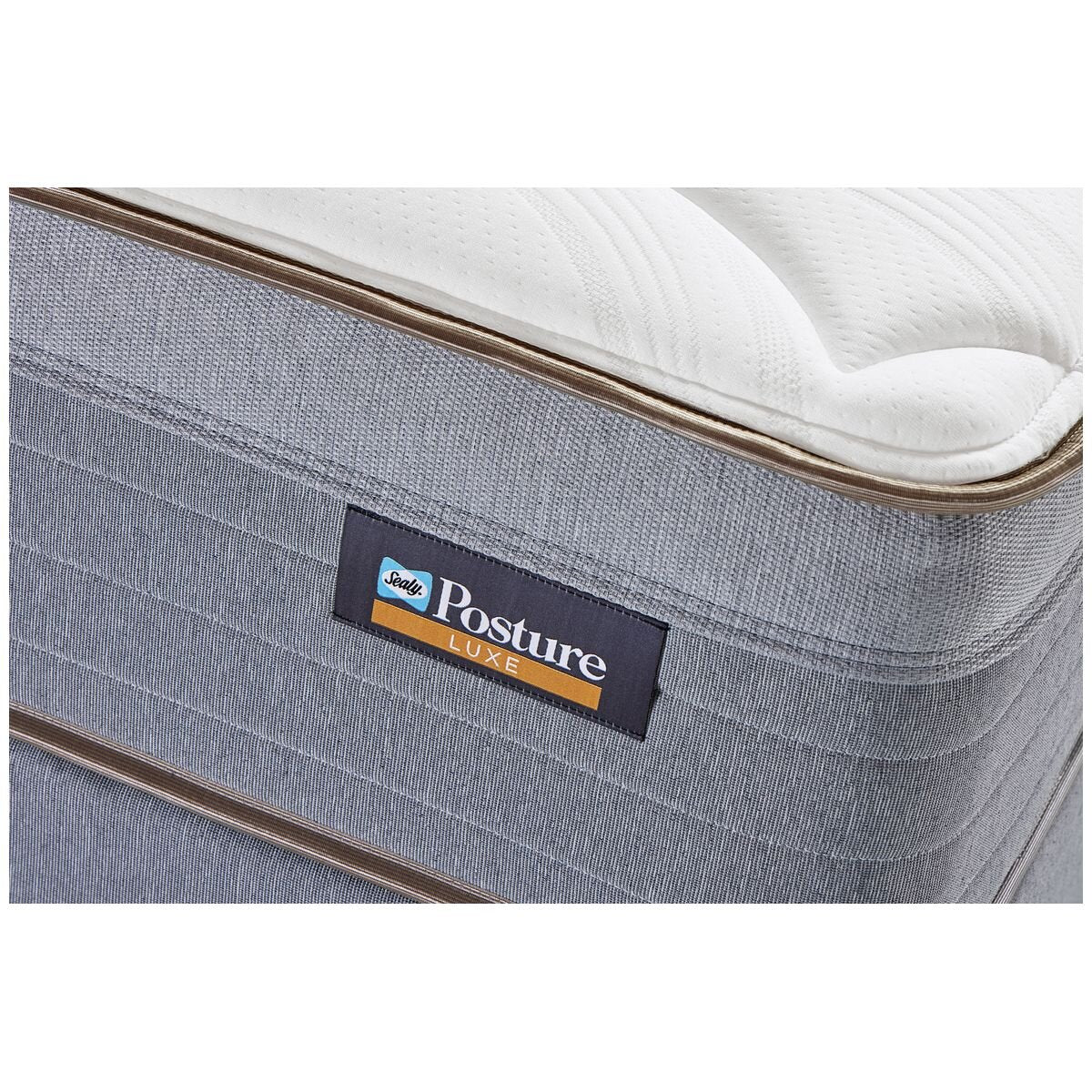 Sealy Posture Luxe Archer Plush Long Single Mattress - 364 Coils, Gel Infused Comfort Centre - ARC-PLU-SXL