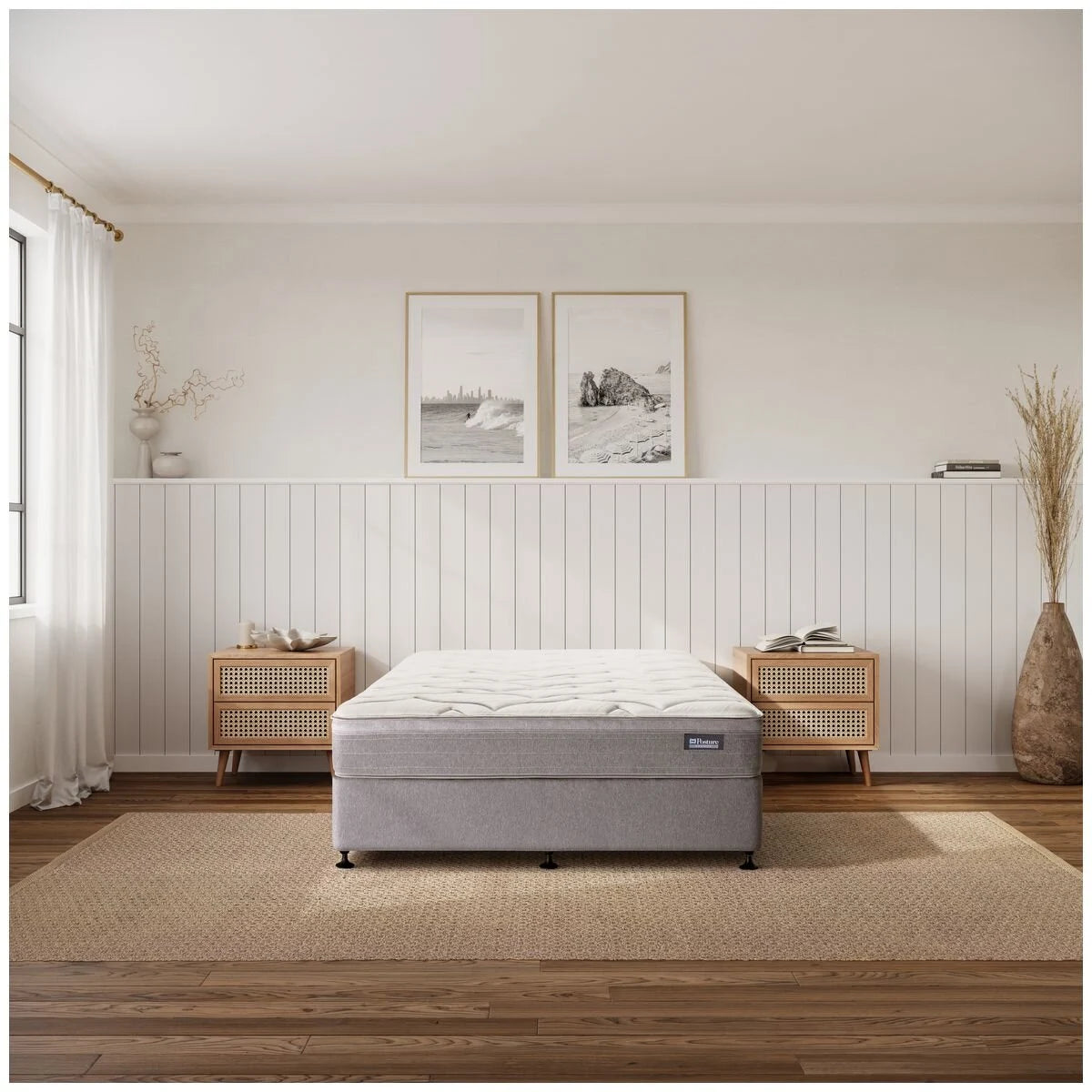 Sealy Posture Premier Axis Double Mattress - PostureTech Coils, EdgeGuard Edges - AXI-MED-DBL