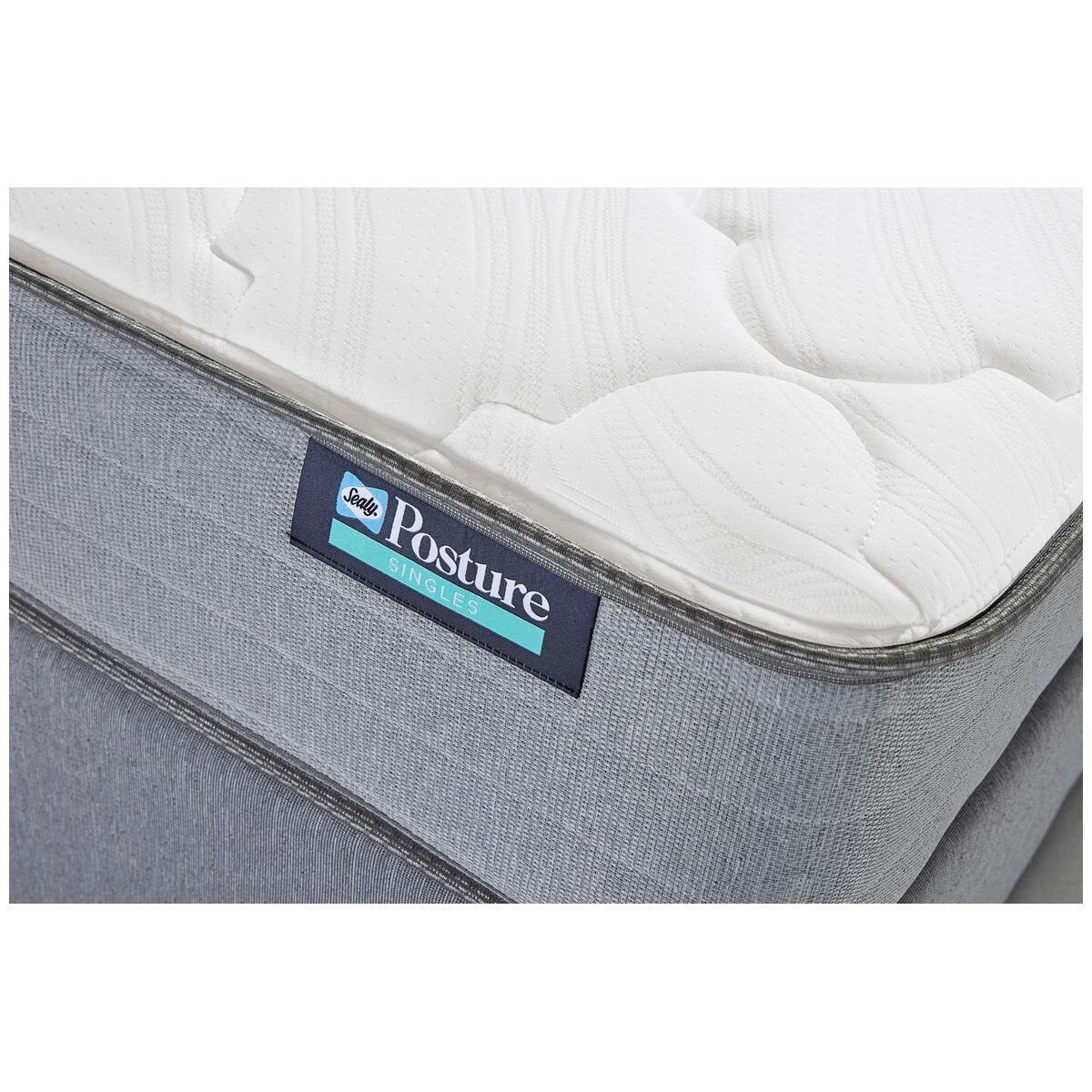 Sealy Banjo single mattress - medium feel, 338 PostureTech coils, EdgeGuard - BJO-MED-SGL