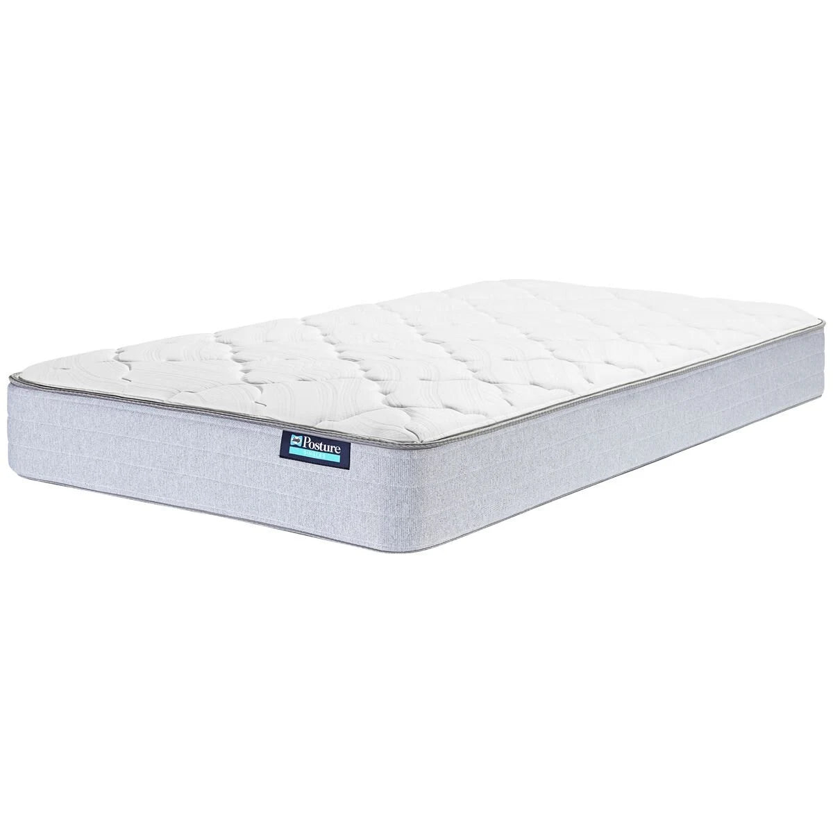 Sealy Banjo single mattress - plush feel, 338 PostureTech coils, EdgeGuard - BJO-PLU-SGL