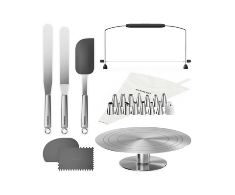 Kenwood Decorating Set - White Covered Accessories - 5 Year Domestic Warranty - KWSD100