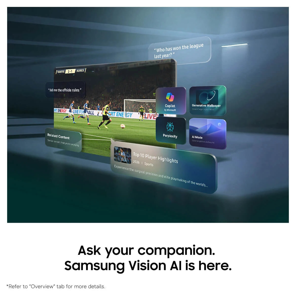 Samsung 75-inch Micro RGB R85H 4K Smart TV - 100Hz, Micro RGB AI Engine, Tizen - MRA75R85HAWXXY