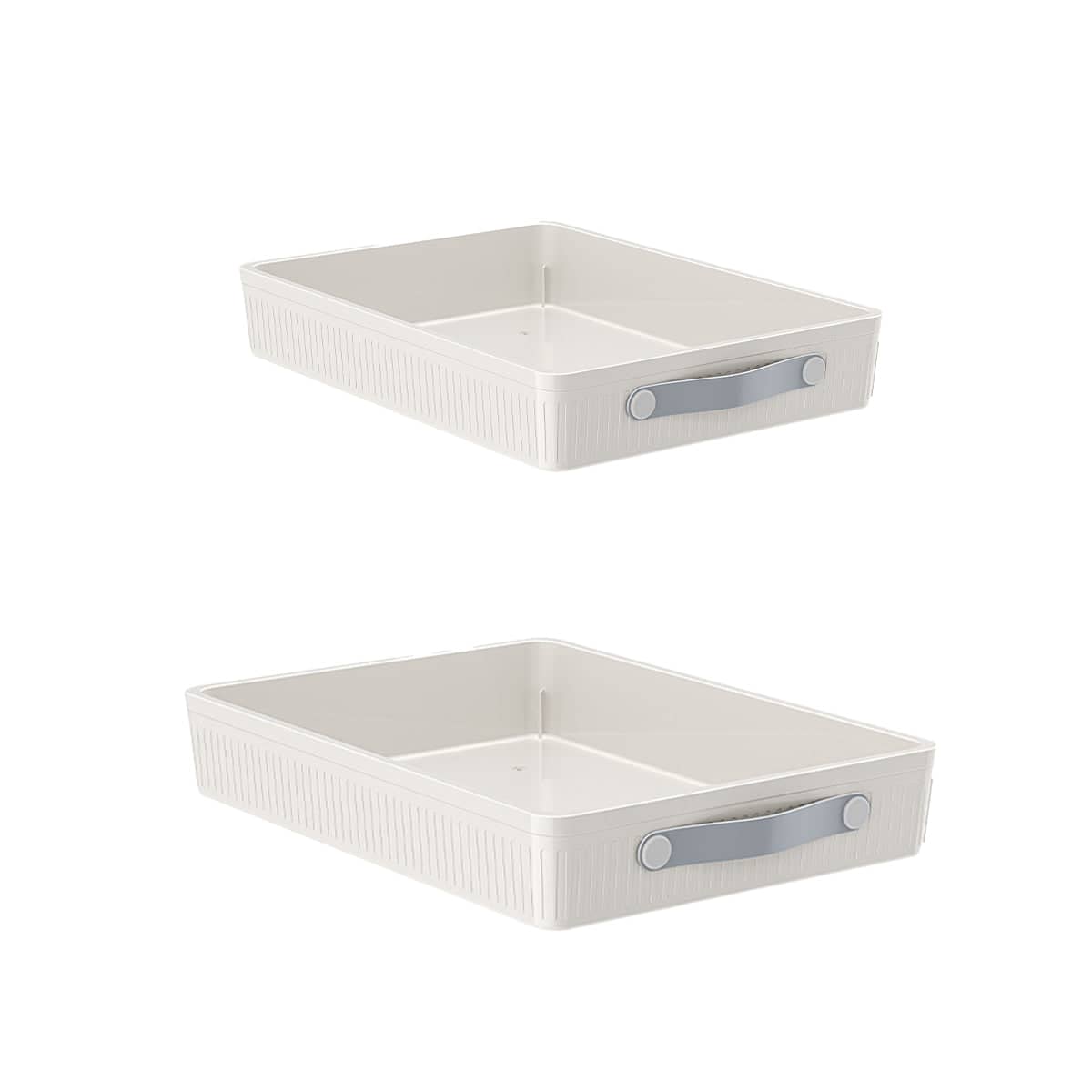 Pull Out Kitchen Spice Rack Organiser for Cabinets, Set of 2 - Size L (42.5 x 30 x 8.6 cm) - view 3
