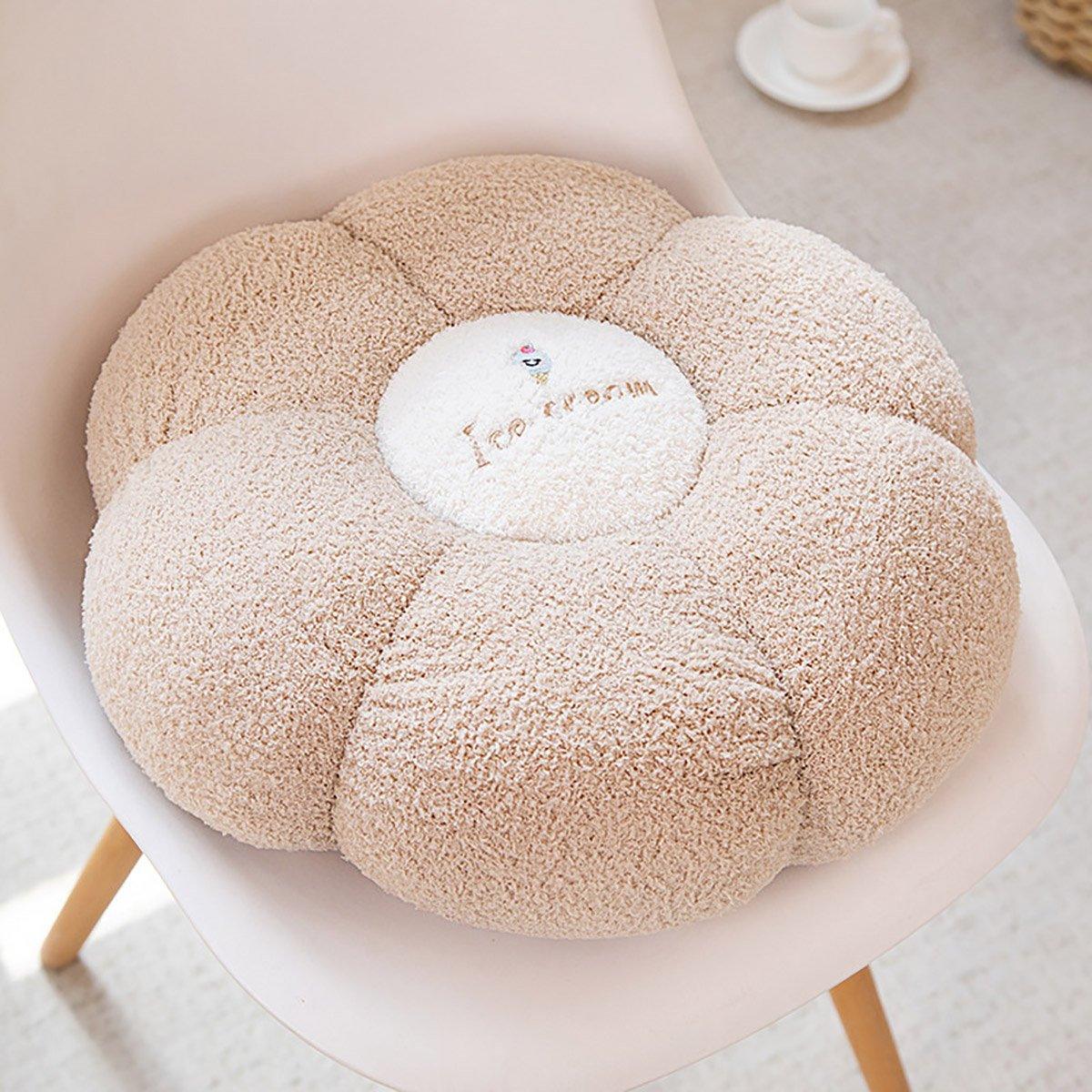 Pumpkin Floor Cushion - Thick Tatami Window Seat Pad, Green - view 12