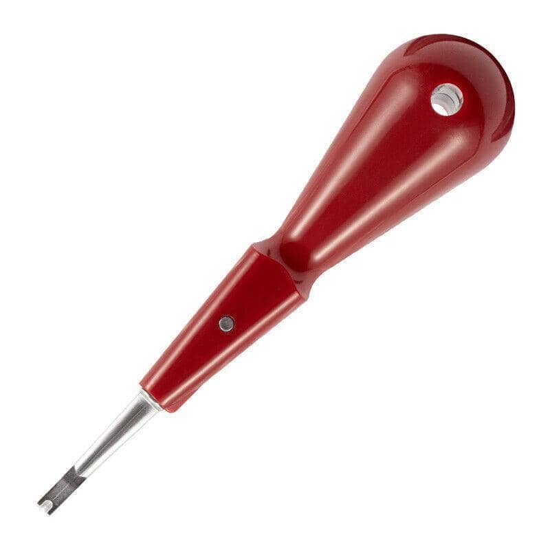 Punch Down Insertion Tool with Metal Tip and Wire Removal Hook - view 2
