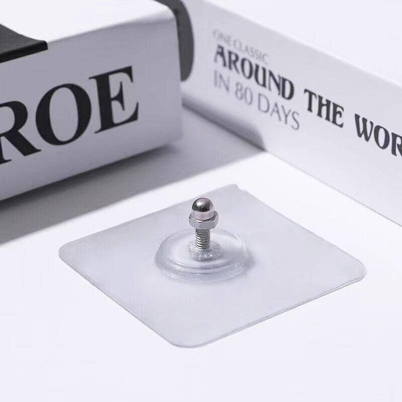 Punch-Free Self-Adhesive Wall Hooks, Pack of 10 - 14 mm Screw - view 4