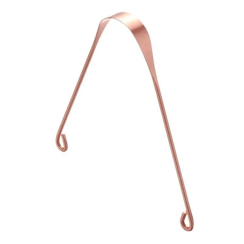 Pure Copper Tongue Scraper - Single