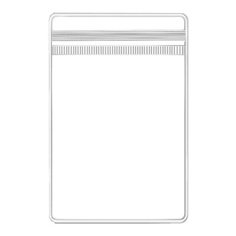 PVC Self-Sealing Jewellery Bags, Pack of 100 - 10 x 15 cm