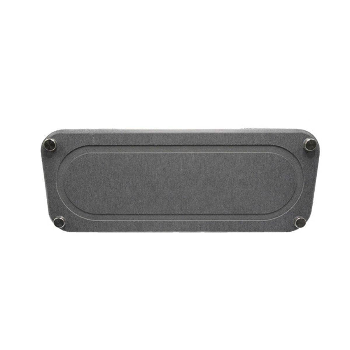 Quick Drying Diatomite Drying Mat with Stainless Steel Feet - Dark Grey