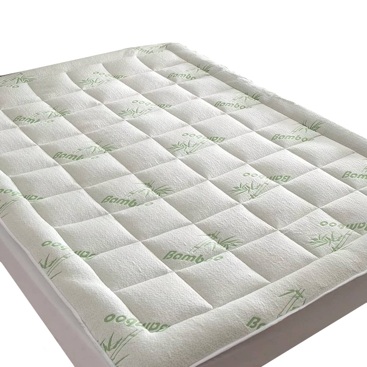 Quilted Bamboo Fibre Mattress Protector - Double (138 x 188cm)