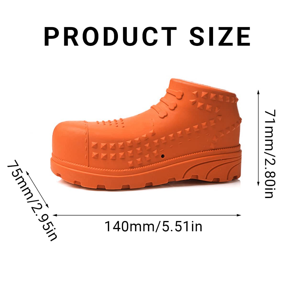 Realistic Boot Shaped Natural Rubber Dog Chew Toy for Teeth Cleaning - view 3