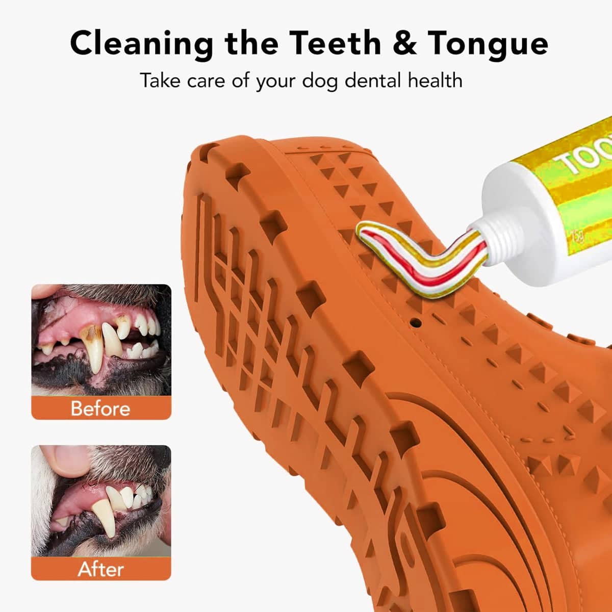 Realistic Boot Shaped Natural Rubber Dog Chew Toy for Teeth Cleaning - view 5